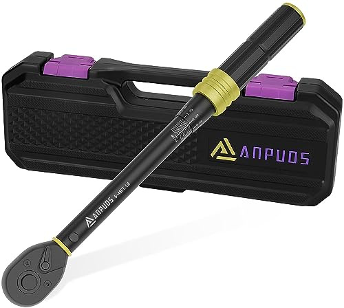 ANPUDS Drehmomentschlüssel 3/8'', 5-45 Ft-Lb/6.8-61 Nm