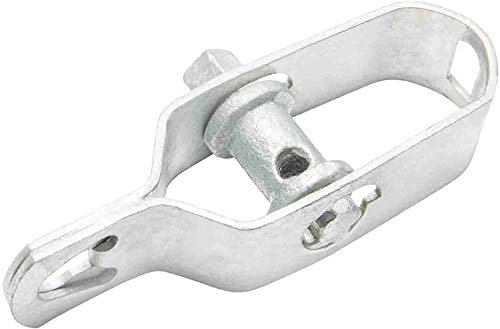 50PZ Tendifilo Zincato lunghezza MM 100 per Paletto a T o Tondo Tenditore rete metallica Pali per RECINZIONE da GIARDINO Zinco