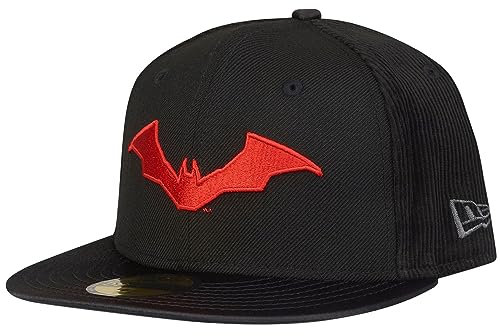 New Era 59Fifty Fitted Cap The Batman Satin schwarz - 7 7/8