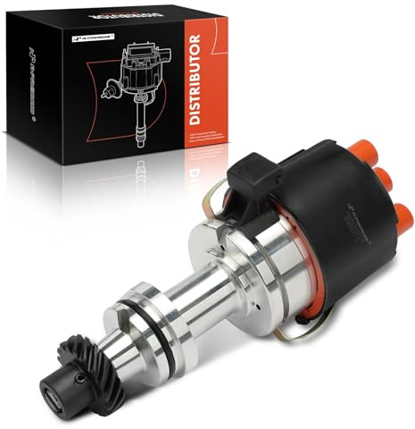 A-Premium Ignition Distributor with Cap and Rotor Compatible with Volkswagen Jetta/Golf 1996-1999, Cabrio 1996-2002, 2.0L
