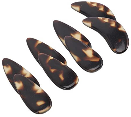 Toyvian 8stücke Guzheng Fingerpicks Fingerschutz Für Saiteninstrumente Daumenpicks Zubehör Für Musikinstrumente Praxis Werkzeuge
