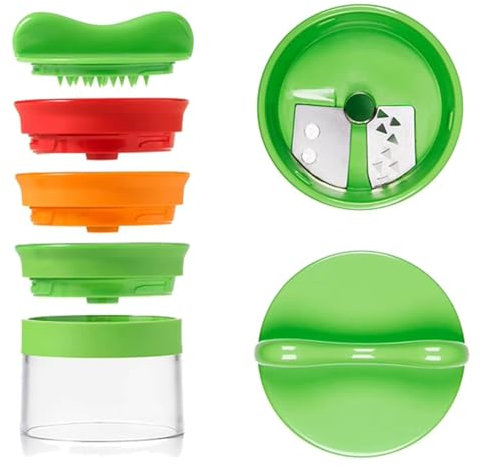 Triturador Espiral De Verduras Cortador De Pasta Triturador De Verduras Para Patatas Calabacín Espárragos Pepino Zanahoria, 3 En 1