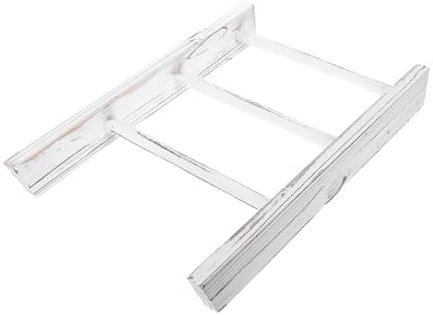 Mobestech Scala Per Asciugamani Portasciugamani Da Bagno Scala Decorativa Piccola Per Bancone Portasciugamani Da Fattoria Mensola Per Bagno