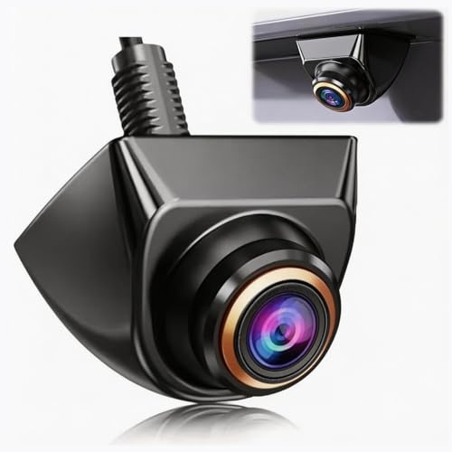 Biglumin 1080P backkamera med nattsyn, 6 m kabel inklusive 170° vinkel, 360° roterbar, IP69 vattentät, LCD/TFT-kompatibel, universell för bilar 12 V-24 V