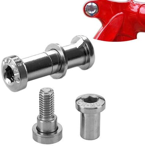 SZOMH Verstellschraube Fahrrad-Metall-Sattelstütze, Klemmschraube, Sattelstütze, Vorderradgabel, Einstellbereich des Schlosses beträgt 15–25 mm, Fahrradteile