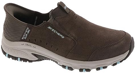 Skechers Sport SlipIns HillcrestSunapee Damen-Sneaker, Dark Taupe, 37 EU