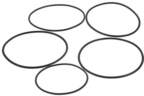 Anneome O-ring Dichtungen und 2mm Breite 56mm Innendurchmesser 5 Stück aus Nitrilkautschuk Metrische Gummidichtungen mit 60mm Außendurchmesser für Kfz Reparaturen und Maschinen