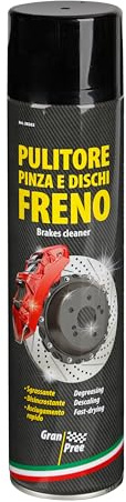 Lampa 38262 Gran Pree, pulitore Freni Auto, pulitore sistemi frenanti, Pinza e Dischi Freno - 600 ml