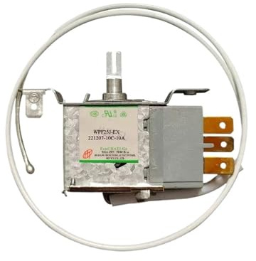 Interrupteur De Thermostat De Réfrigérateur WPF25J-EX 3 Broches, Accessoires For Réfrigérateur, Pièces De Réfrigérateur