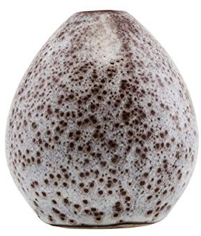 House Doctor 203840400 Vase, Eisen, Weiß/Rot