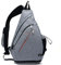 TUDEQU Sling Bag Herren Groß,8 Pockets Schulterrucksack Herren,19L Sling Rucksack Herren,Umhängetasche Herren,Schultertasche