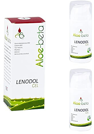 Aloe Arborescens Gel Lenodol 100 ml - Ideale per Dolori Articolari e Muscolari, Affaticamenti Muscolari, Infiammazioni - Rimedio Naturale - Allevia dolore (Quantità 2 Confezioni)