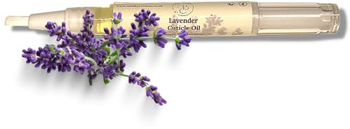 Lavender cuticle oil 3ml twist pen, vegan & cruelty free. Soft brush application. Prevents hang nails. Moisturises cuticles. Fresh scent. Natural ingredients. Essential Oils. Fast Absorption