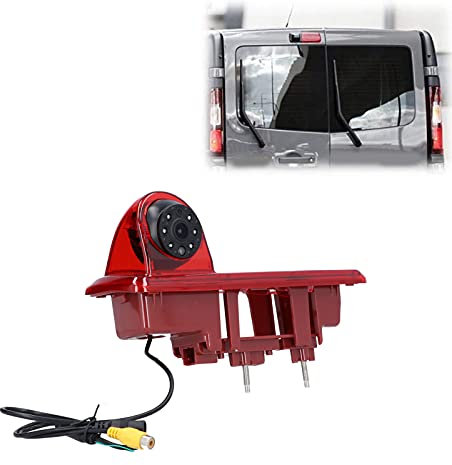 EIMSOAH Caméra de Recul HD 170° Vision Nocturne pour Vivaro 2014 et Trafic 2014