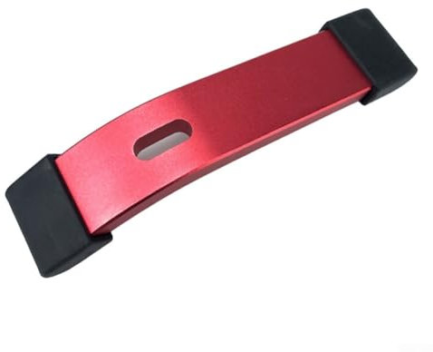 HpLive Woodwork T-shape Slotting Pressboard accessori per la lavorazione del legno manico bricchette per laminato (rosso)