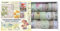 BRTNUP 20 Rollen Vintage Washi Tape Set, DIY Papier Tape, Dekoratives Klebeband für Bullet Journals, DIY Handwerk, Scrapbooking Supplies(Bunt-C)