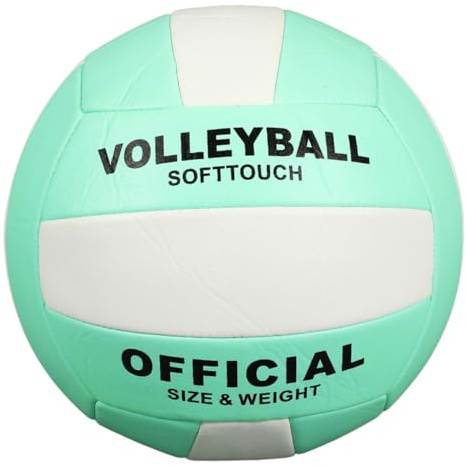 Gatuida 2 pezzi Pallavolo Morbida da Indoor e Outdoor Pallone da Allenamento Resistente e Preciso per Adulti per Competizioni e Pratica Sportiva