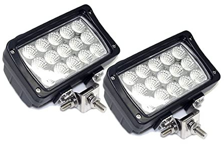 WELLIT Led Arbeitsscheinwerfer,2x45w Scheinwerfer 12v 24v LED Zusatzscheinwerfer Arbeitslicht Flutlicht Offroad Traktor Auto Suv Atv