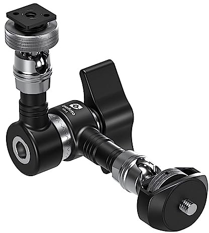 Leofoto AM-5 Versa Kit Magic Arm with 1/4 Mounting Screw for Smartphones, iPads, tripods etc