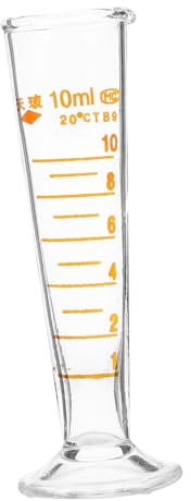 Garneck Gobelet Doseur Gradué En Verre De 10 Ml Pour Balance Médicale Graduations De Précision Pour En Laboratoire