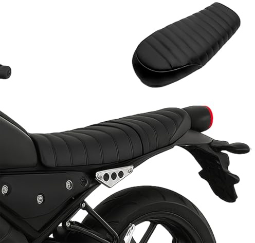 Sitzbank Caferacer für Yamaha SR 250/400/ 500, TRX 850, FZ1 Flat schwarz