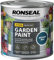 SuperGift.com Garden paint adds colour, waterproofs, and improves water repellence (Midnight Blue, 0.25 Liters)