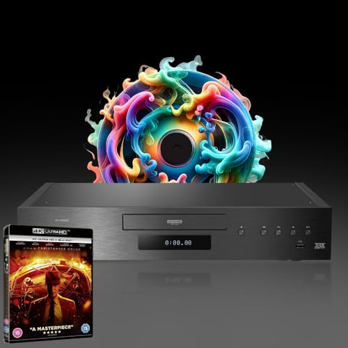 MULTIREGION Blu-ray Player Compatible with Panasonic DP-UB9000 MultiRegion for DVD Blu-ray Region B - DVD Regions 1-8 - Bundle Including 0ppen. 4K UHD Disc