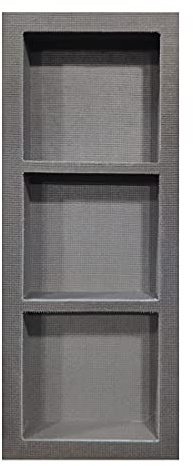 Nassboards Shower Niche - Tileable Shelf, Wet Room Alcove Recess, Waterproof Storage - Easy Installation for Home Improvement, Bathroom Renovation - Durable, Lightweight, Pre-Built - 5m Tape Included