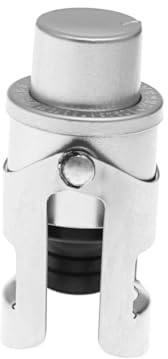 FUNOMOCYA Flaska Kork keps vacuum pump vinkork Vakuumpump rostfritt stål flaskpropp vinförseglingspropp vinflaska plugg vin chamagne lock binaural champagnekork kapsyl för öl vinpropp
