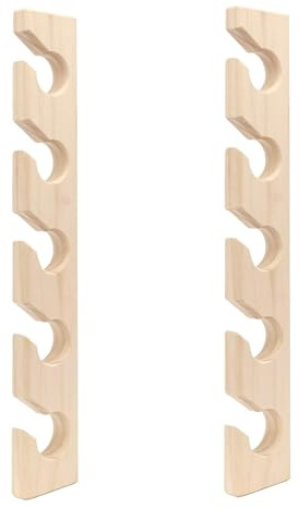 Tebbomp Hat Rack Wood Vertical Hat Racks for Wall Wooden Baseball Caps Organizer Wall Mount for Closet
