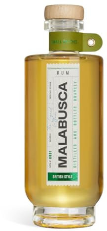 Malabusca Ron 700 ml - British Style, Medalla Oro Londres 2025 Ron premium estilo inglés. Botella sin estuche individual.