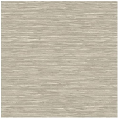 YöL Taupe Textured Wallpaper - Subtle Grasscloth Linen Effect - Neutral Elegant Decor - Scrubbable Strippable - Versatile Modern Interior Design Paste The Wall