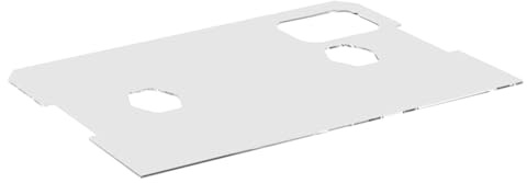 Stgfyxgs Tapa de Tanque para Acuario, Cubierta de Acuario DIY, Evita Que, Tapa de Tanque Transparente con Ventana de Alimentación, 580 X 280 X 5 Mm