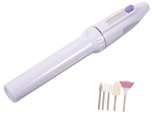 LALADEFIEE Máquina de Manicura Eléctrica Portátil Taladro de Uñas para Acrílicas y Gel, 1 Unidad, Tamaño Compacto, Segura y Ligera, Adecuado para Uso Profesional, Salones y Viajes