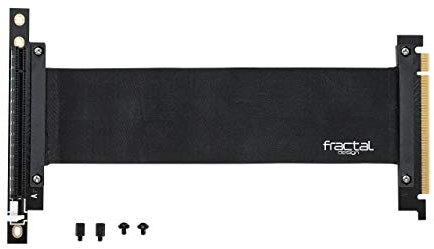 Fractal Design Flex VRC-25 PCI-E Riser für Define R6 - Define S2 - Define S2 Vision - Meshify S2 - PC-Gehäuse - hochflexibel - Null-Latenzleistung - volle PCIe 3.0 Unterstützung - Zubehör