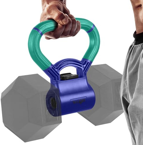 Yes4All TPH9 Kettlebell Griff, Blau/Türkis, Hantel-Konverter