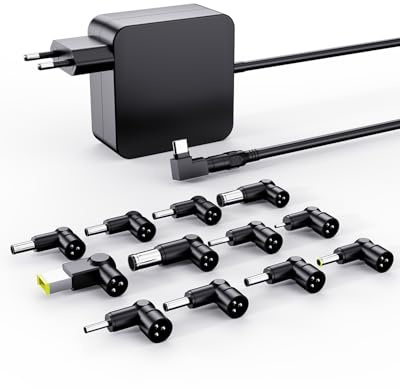100W USB C Universal Laddare för bärbar dator för Lenovo MacBook HP Dell Acer ASUS Samsung Toshiba Sony IBM Fujitsu Gateway 12V 18,5V 19V 19,5V 20V DC strömförsörjning med 13 pluggar inklusive USB C