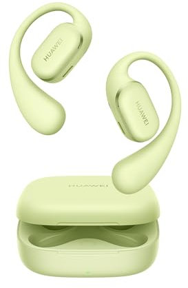 HUAWEI FreeArc Auriculares Open-Ear, Inalámbricos Bluetooth, Resistencia al Agua IP57, 28 Horas, Auriculares Deportivos con iOS, Android o Windows, Verde