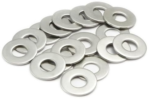 20 PCS M10 Washers, A2 304 Stainless Steel Washers, 10.5mm Inner Dia, 25mm Outer Dia, 1.5mm Thick, washers for screws & Bolts, Flat Repair, Household