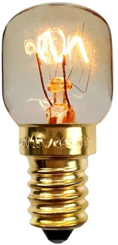Ugnslampa Saltlampa 15W 25W Kylskåpslampa Spiskåpslampa E14 Saltlampa(25W-Copper nickel)