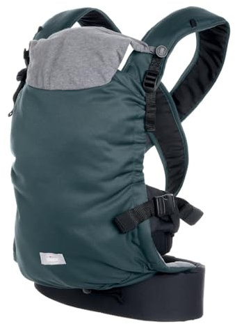 Chicco Skin Fit, ergonomische Babytrage, ideal für Babys von 0 Monaten bis 9 kg, verstellbar, sicher für Babys Hüften, mit gepolsterten Kreuzgurten, Bauchgurt, Kapuze