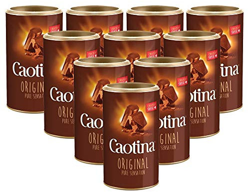 10er SET Caotina Surfin Original Dose 500 g / Schweizer Trinkschokolade / Kakao
