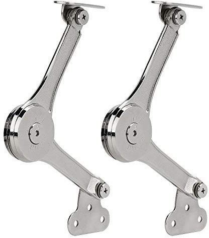 RUYUFE Heavy Duty Lid Hinge Lid Support Soft Close Folding Lid Stay Hinge