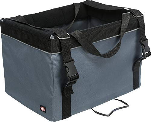 TRIXIE 13104 Front-Box für Fahrräder, 38 × 25 × 25 cm, grau