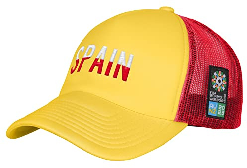 FIFA Cappellino da Camionista Classico per Adulti 2023 da Donna, Colore Giallo Spagna
