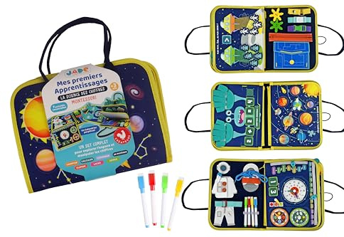 J.A.D.E - Pochette d'Activités Espace - Montessori - 141513 - Jeu Educatif