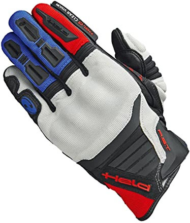Held Hamada Motocross Handschuhe, rot/blau, 10