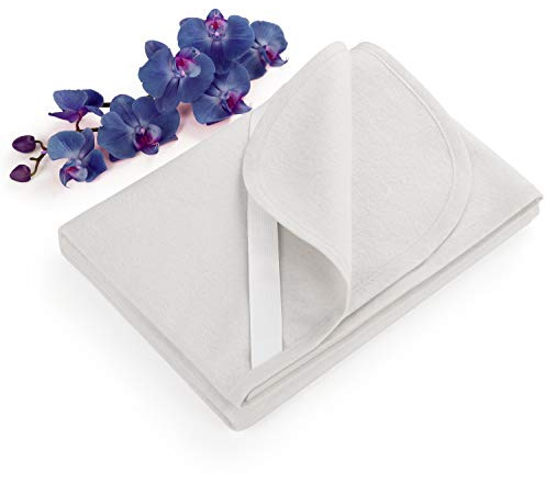 Blumtal Protege Matelas 140x200 cm - alese Respirante 100% Coton 140x200 cm - Lot de 2 - Protection lit pour Personnes allergiques certifiée Oeko-Tex - absorbante et hypoallergénique - Couleur Blanc