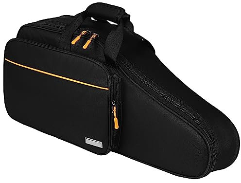 Altsaxophon-Tasche, E-Flacher Altsaxophon-Rucksack, Oxford-Stoff, Saxophon-Gigbag mit gepolstertem Griff und Riemen, tragbare Tasche für Altsaxophon, weiche Tasche