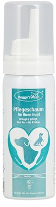 maxxiclean world Doggy’s Wash - Sanfter Hunde Schaumreiniger 50 ml - Pfotenreiniger & Afterpflege - Dermatologisch getestet „Sehr gut“ - Ohne Alkohol, Duftstoffe & Konservierungsstoffe - Mit Aloe Vera